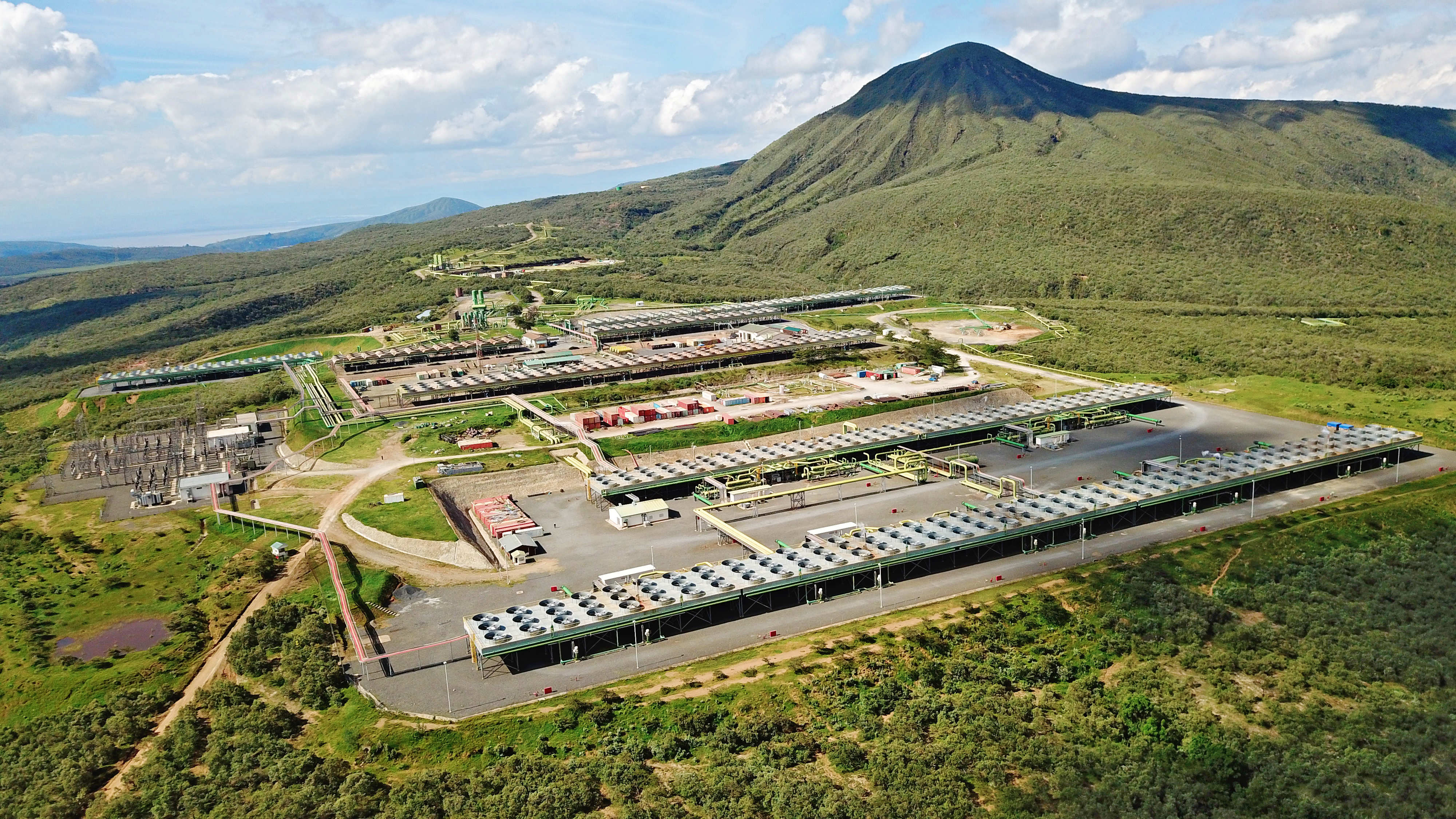 Olkaria geothermal power plant