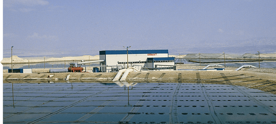 Ormat solar pond