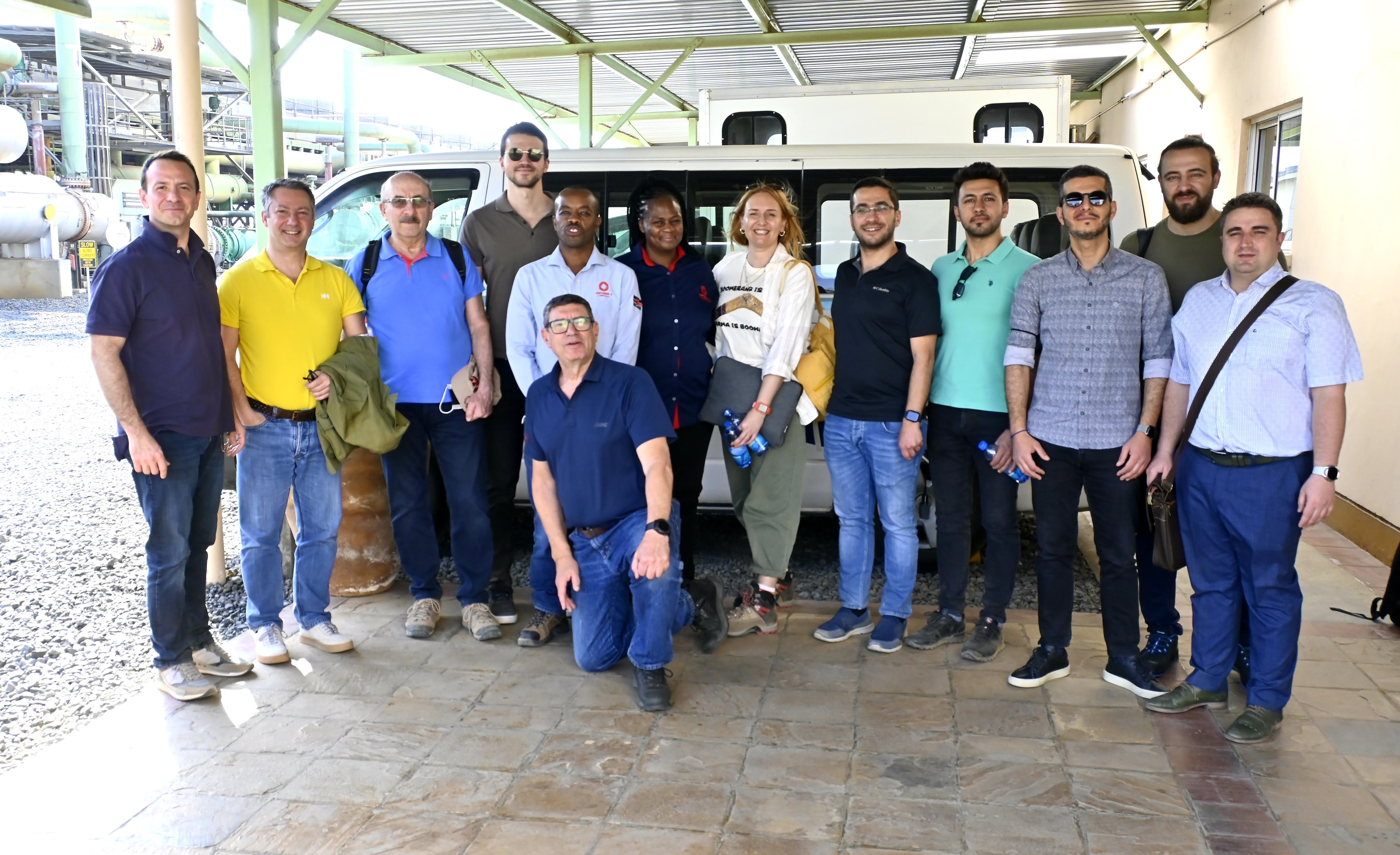 Visiting Olkaria Geothermal power plant in Kenya